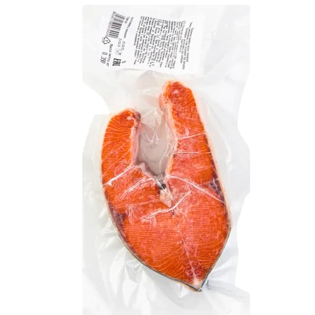 Кижуч шоковой заморозки, огромные стейки XXL